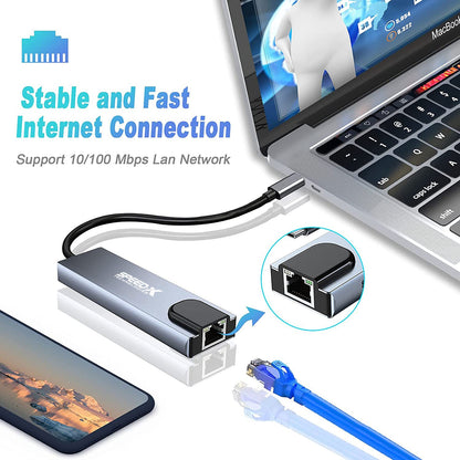 Speedx SP-TC501 5-in-1 Multi-Port Type-C 4K HDMI USB 3.0 Converter – view 3