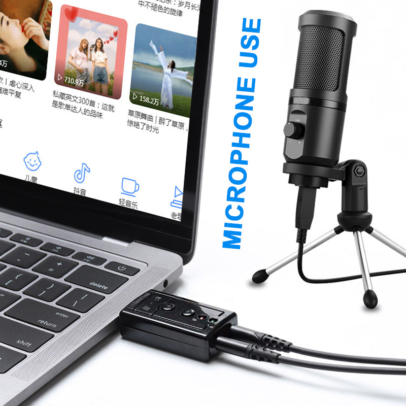 USB Sound Card 7.1 (Black) – view 3