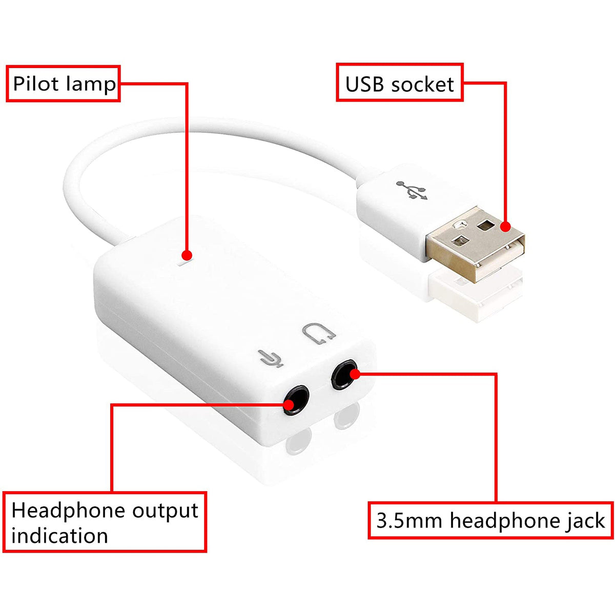 USB Sound Card 7.1 – view 3
