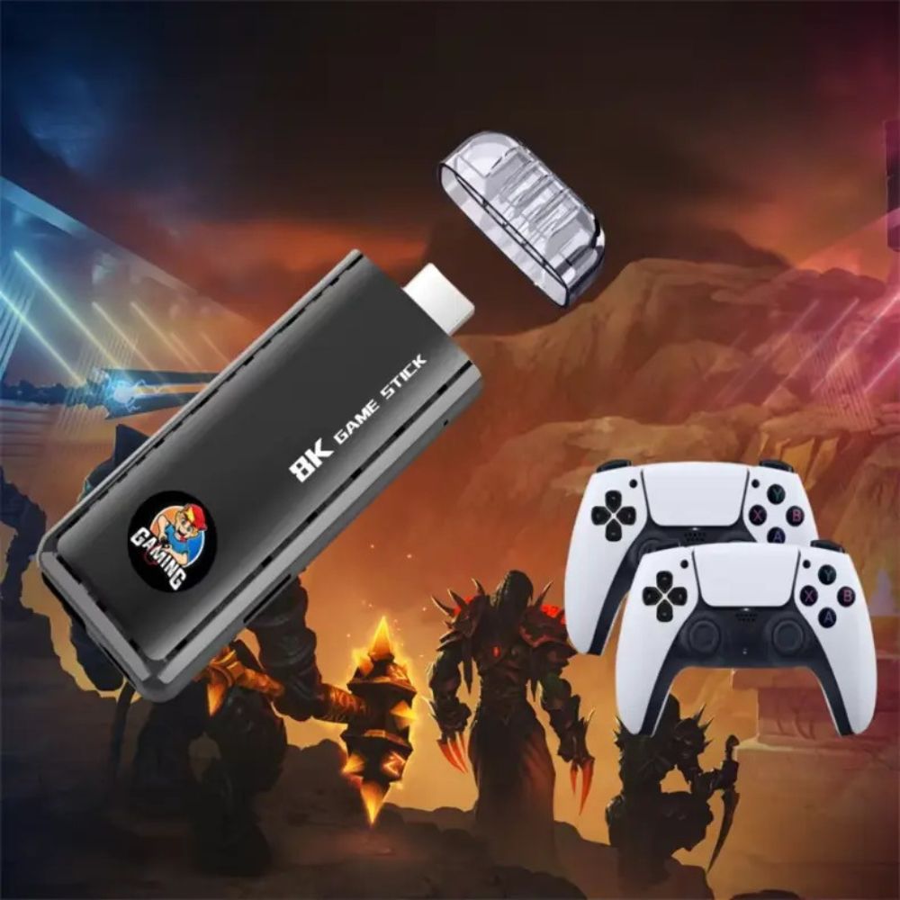 X6 64GB Classic 8K HD TV Game Stick with Wireless Controller (40000+ Games) – view 3