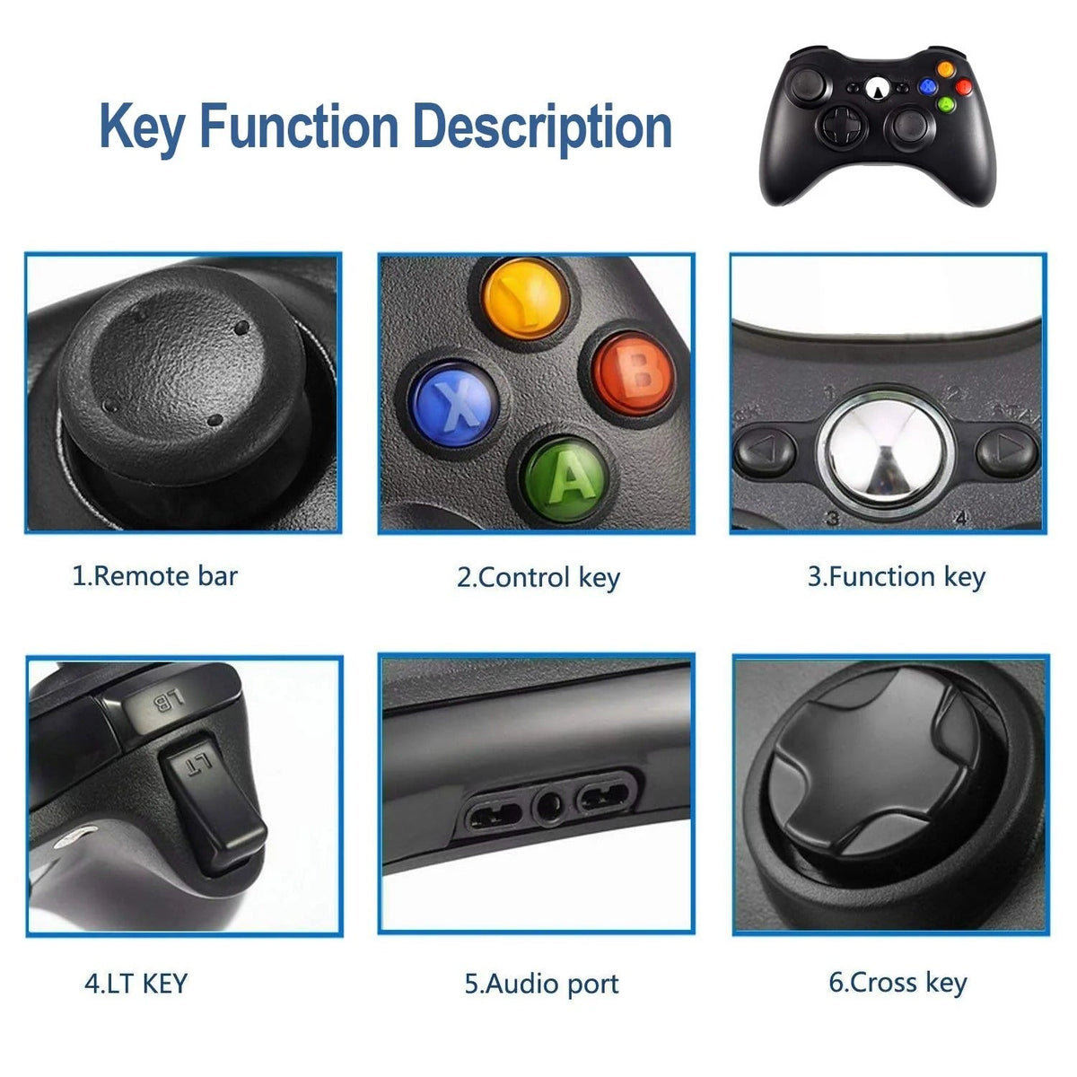 Xbox 360 Wireless Game Pad – view 3