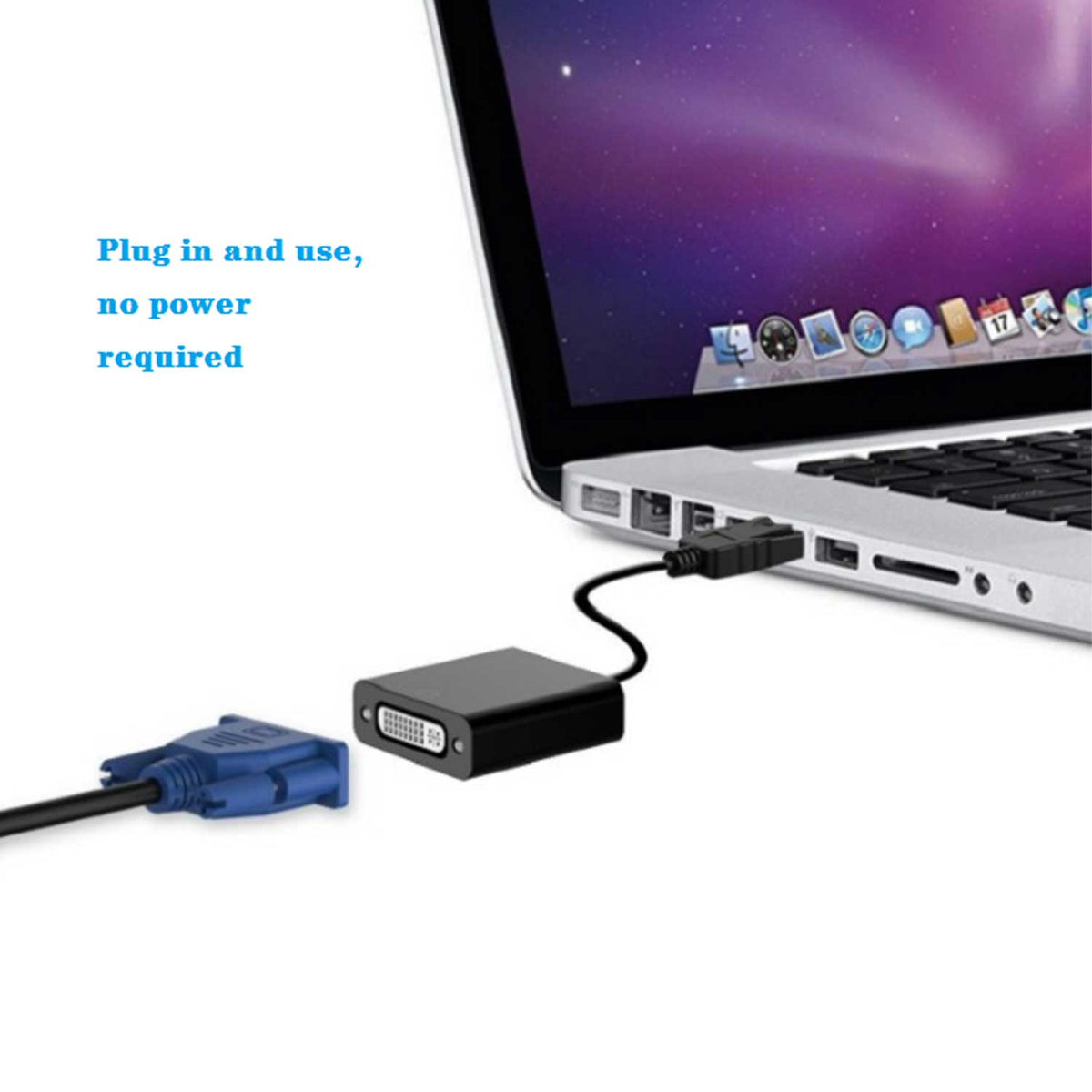 DisplayPort to DVI Convertor – view 3