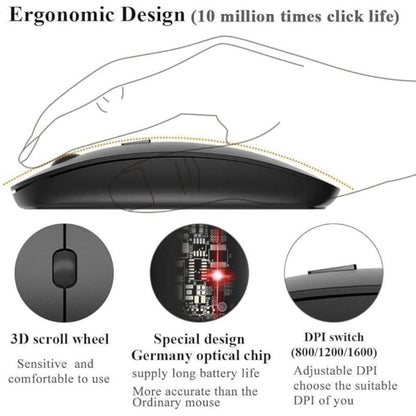 Km908 Wireless Keyboard And Mouse Combo – view 3