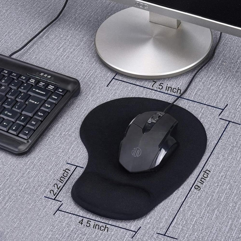 H18 Gel Mouse Pad With Wrist Pad – view 3