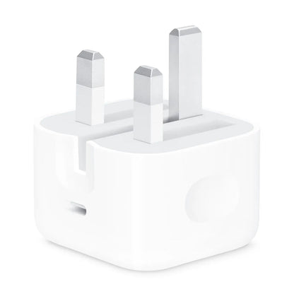 25w iPhone USB-C PD Power Adapter Charger 3 Pin (UK Pin) – view 3
