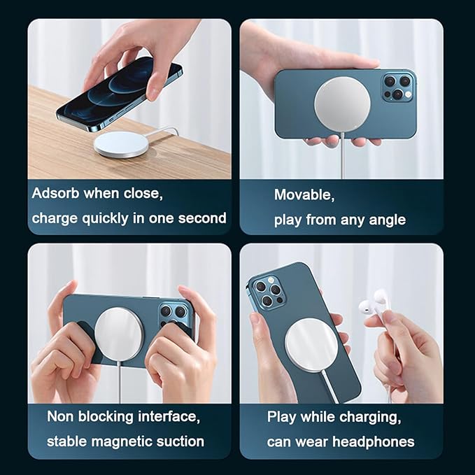 MagSafe-Style Wireless Mobile Charger – view 3