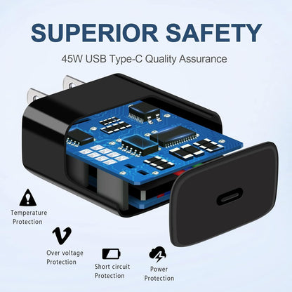 Samsung 45w US Pin PD Super Fast Charger – view 3