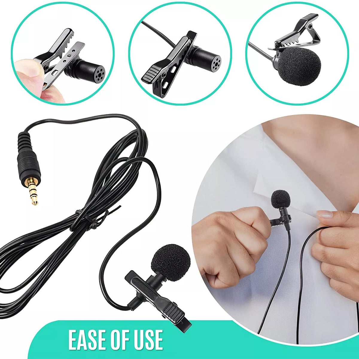 Professional Lavalier Microphone – view 3