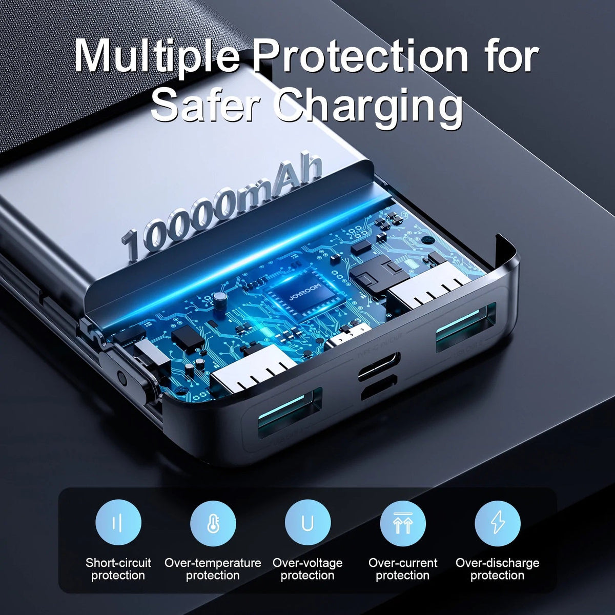 Joyroom Jr-qp191 22.5w Power Bank 10000mah – view 3