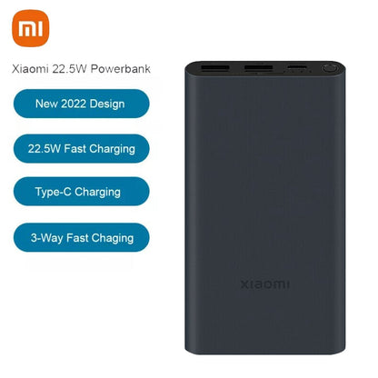 Xiaomi Mi 10000mah 22.5w Power Bank Usb-c Two-way Fast Charge Powerbank Portable Charger (black) – view 3