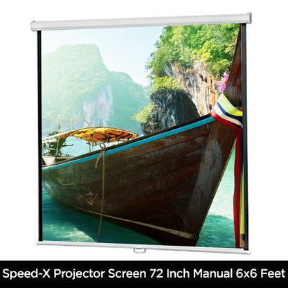 Projector Screen 72 Inch Manual - Speed-X (Fine Quality) – view 3