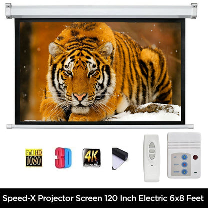 Projector Screen 120 Inch Electric Motorised - Speed-X – view 3