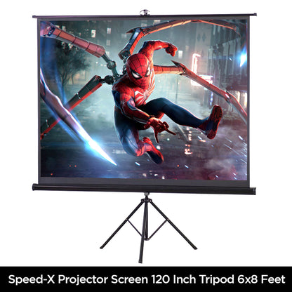 Projector Screen 120 Inch Tripod Portable - Speed-X – view 2