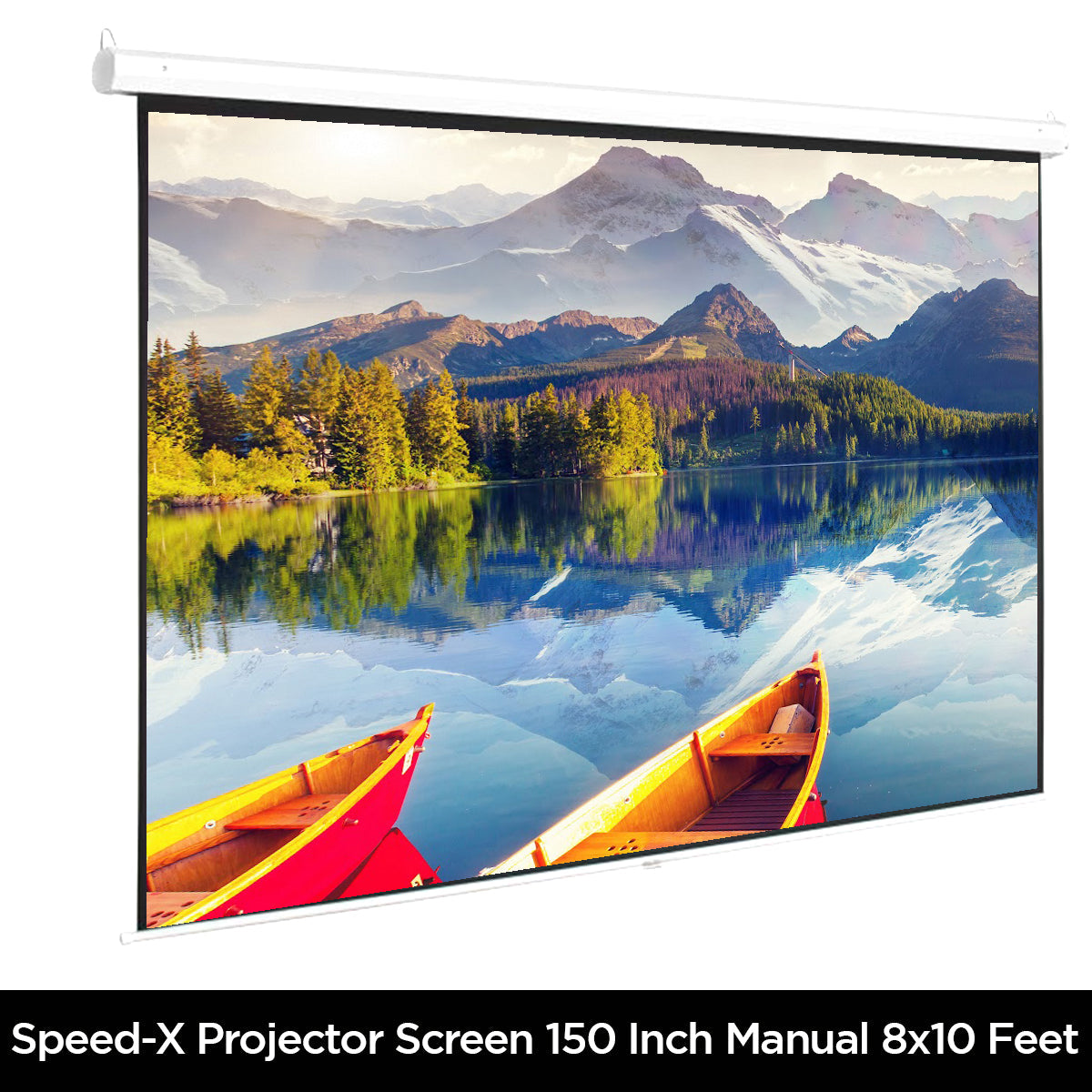 Projector Screen 150 Inch Manual - Speed-X – view 3