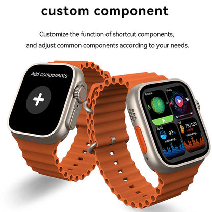 X8 Plus Ultra Smart Watch Series 8 NFC 2.08" (49mm, Orange) – view 3