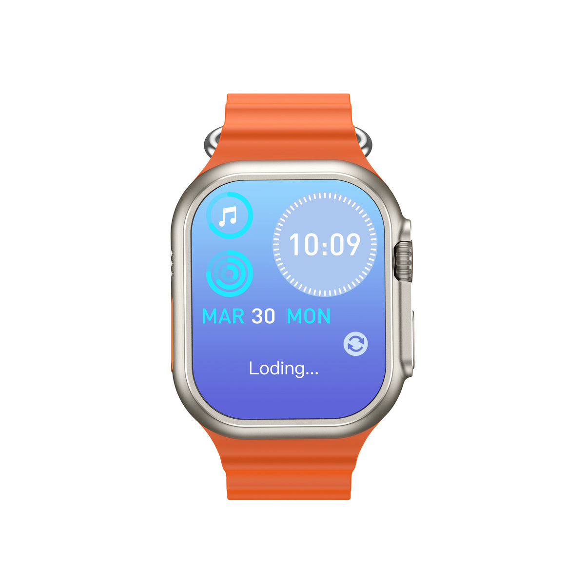V200 Fashion Ultra 2.2" Waterproof Sport Smart Watch (Orange) – view 3