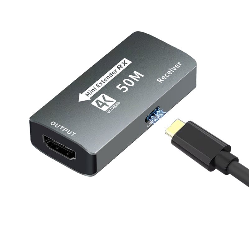 50m 4K HDMI Range Extender over Cat6 Network Cable – view 3