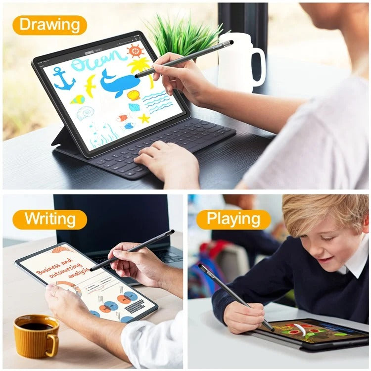 Joyroom JR-DR01 Dual-Tip Passive Stylus Pen for Phones & Tablets (Black) – view 3