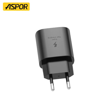 Aspor A820eu 25w USB-C Fast Charging Power Adapter – view 3