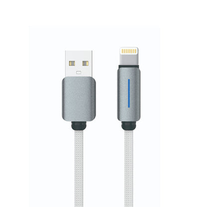 LogiLink USB To Lightning Nylon Fast Charging Data Cable 1m White (1 Year Warranty)