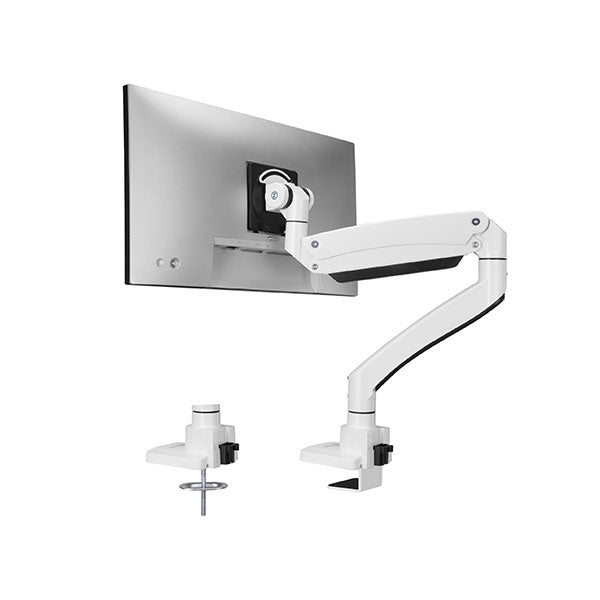 Xtriek-me Ht-20 Heavy Duty Adjustable Desk Mount Single Monitor Arm White – view 3