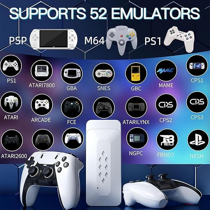 M22 64GB Retro Gaming Stick 1080p (30,000+ Games, 52 Emulators) – view 3