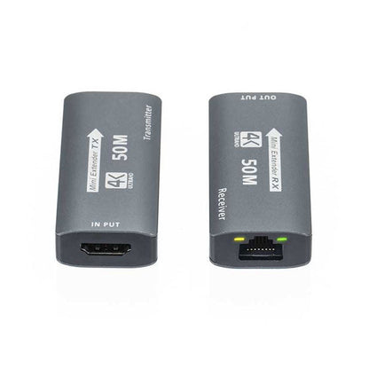 50m 4K HDMI Range Extender over Cat6 Network Cable