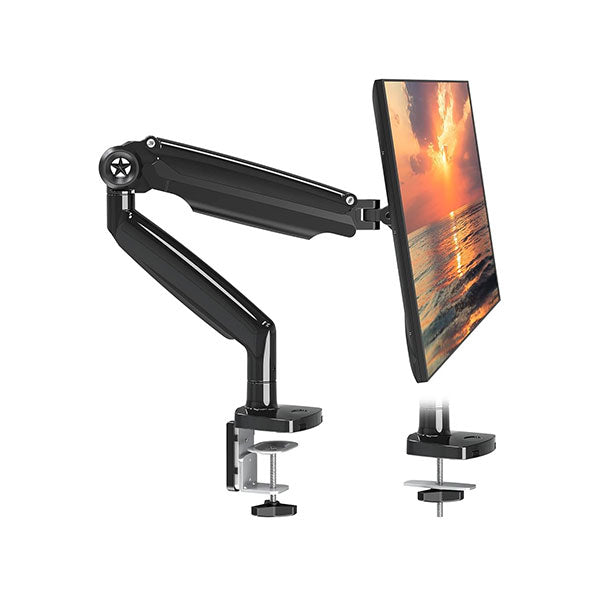 Xtriek-me Ht-20 Heavy Duty Adjustable Desk Mount Single Monitor Arm Black – view 3