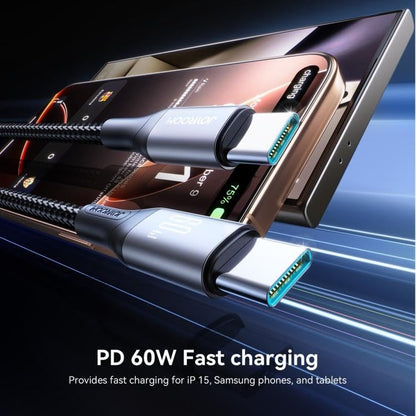 Joyroom S-A28 60W USB-C To USB-C Fast Charging Cable 1m – view 3