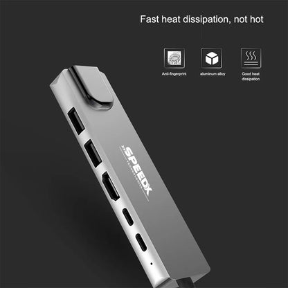 Speed-X SP-TC601 6-in-1 Multi-Port Type-C 4K HDMI USB 3.0 Converter – view 3