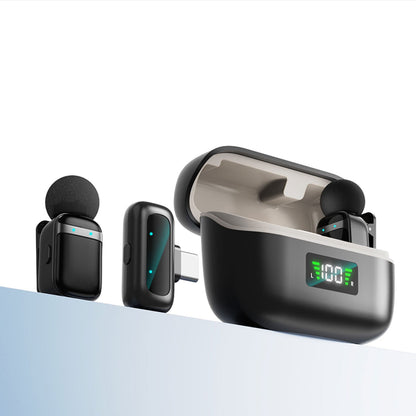 Mini8 RTS Lavalier Metal Condenser Wireless Dual Microphone – view 3