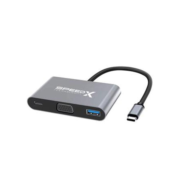 Speedx SP-TC01 Type-C 3.1 to VGA+OTG+USB 3.0