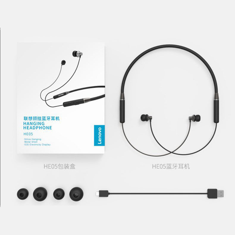 Lenovo HE05 Neckband Bluetooth Headphone – view 4