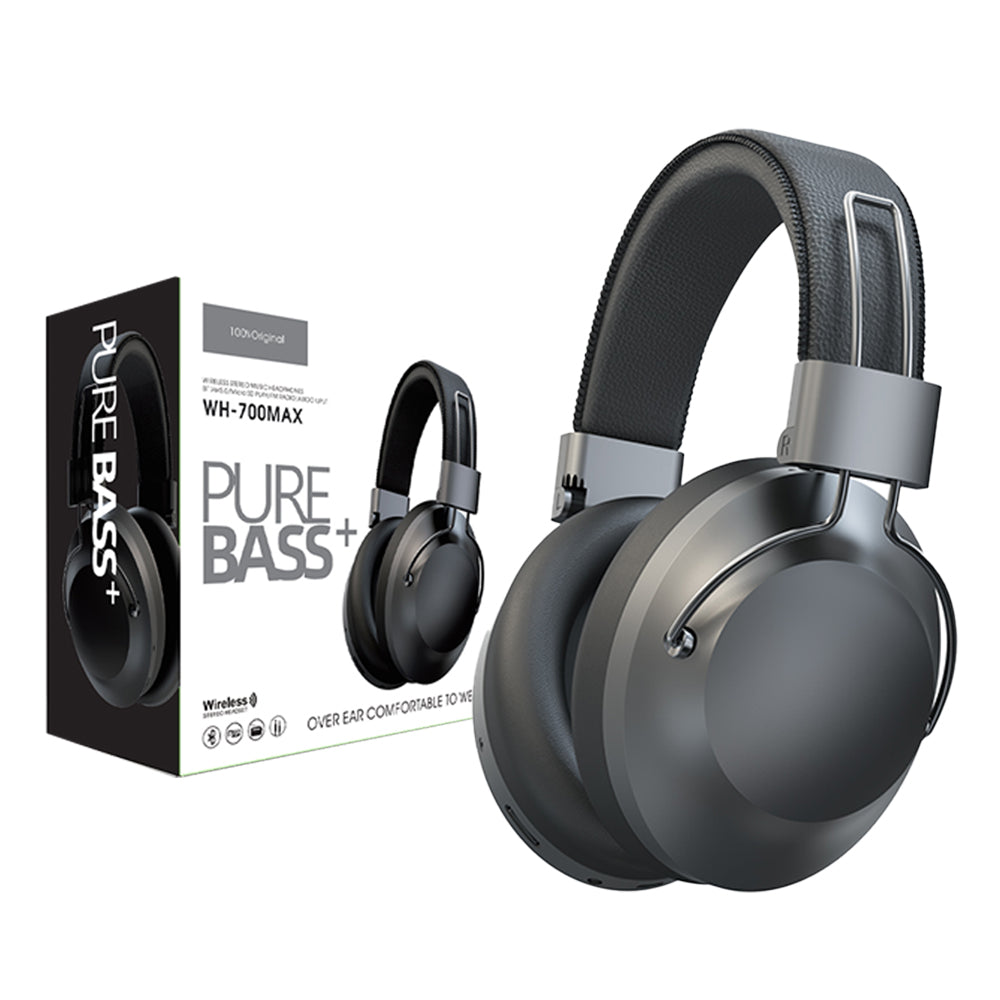 Nia WH700 Over-Ear Wireless Stereo Bluetooth Headphones with Mic – view 4