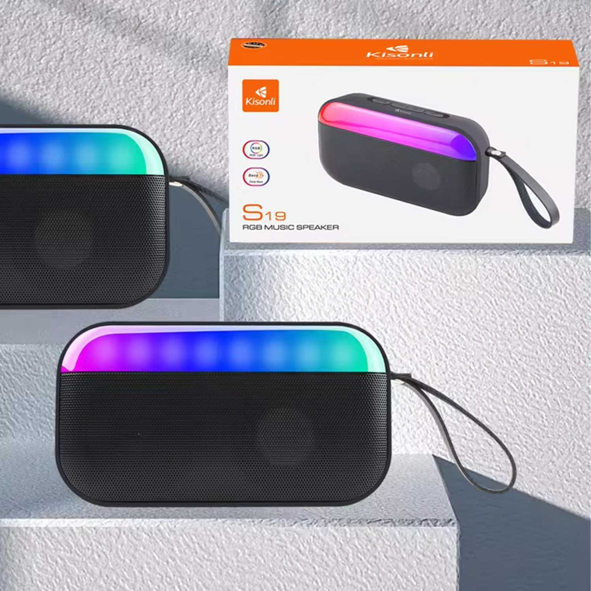 Kisonli S19 Portable Bluetooth Mini Speaker – view 4