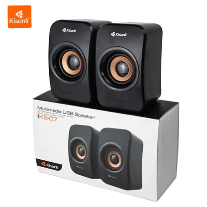 Kisonli KS-07 Multimedia USB Loudspeaker – view 4