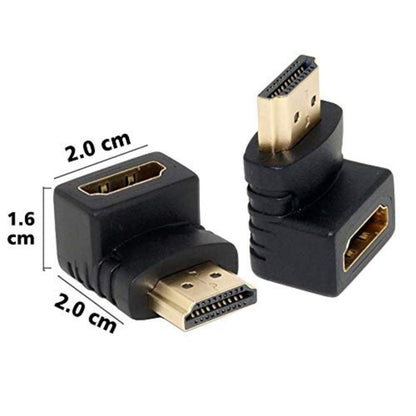 HDMI L-Shape 90° Male to Female Adapter – view 4