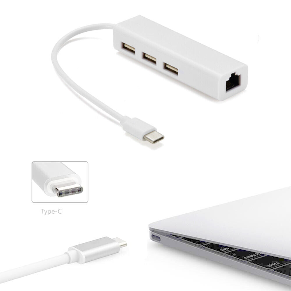 Type-C 3.1 to LAN and USB Hub – view 4