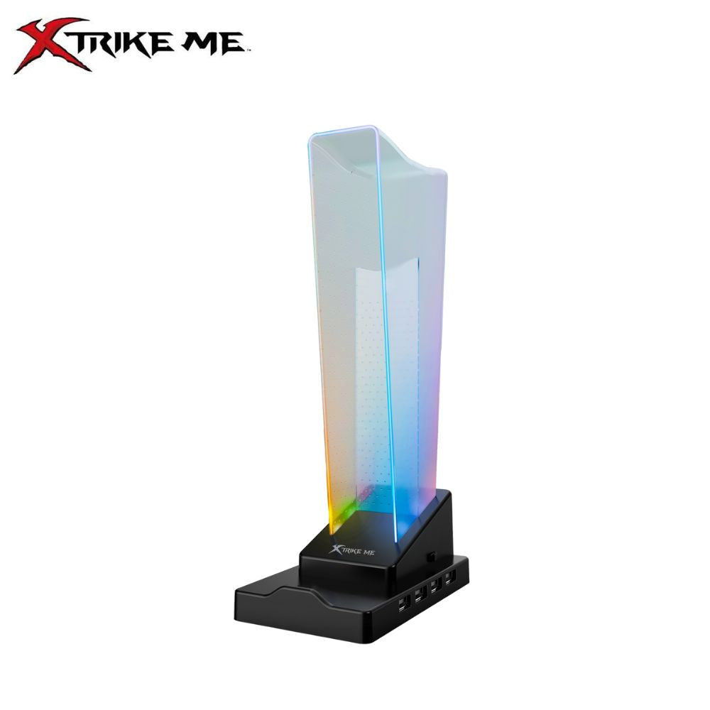 Xtrike Me HT-09 Headset & Phone Stand with 4 USB Port and LED Light – view 4