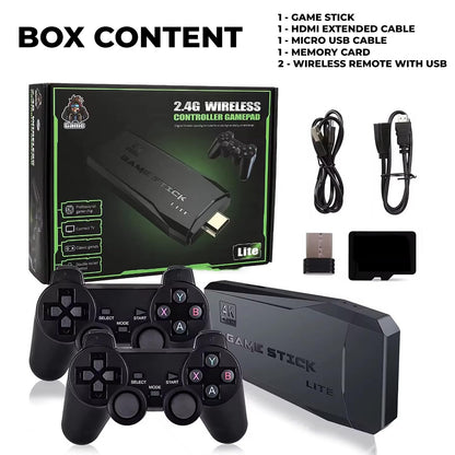 M8 4K Retro Game Console with Two Controllers (20000 Games) – view 4