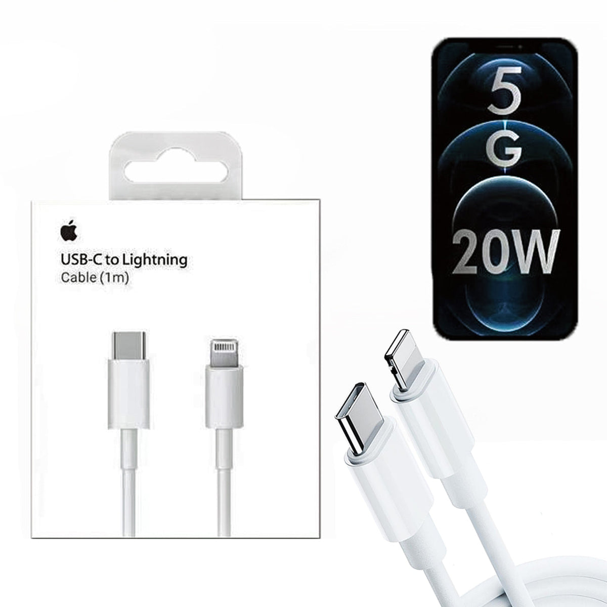 iPhone PD Cable 20w AAAA Quality Lightning To Type C – view 4