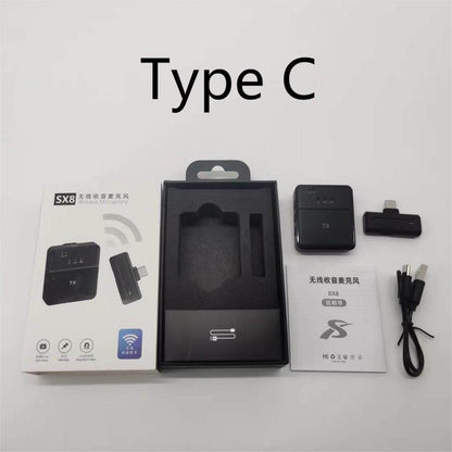 SX8 Type-C Single Professional Lavalier Wireless Microphone – view 4