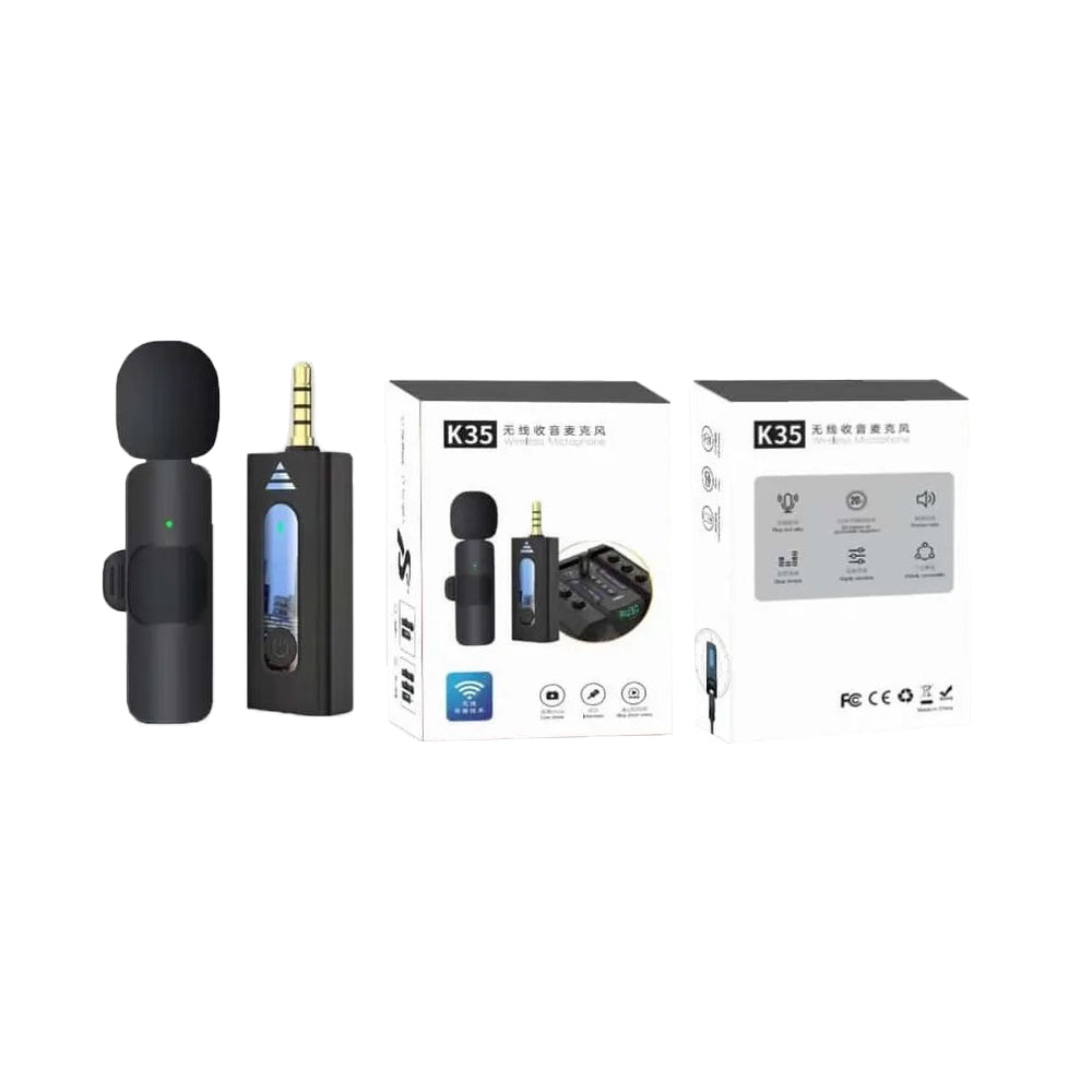 K35 High Quality Collar Wireless Microphone (Single) – view 4