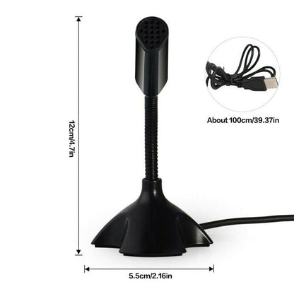 USB Mini Desktop Stand Microphone – view 4