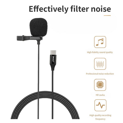 Jmary MC-R2 Type-C Lavalier Microphone – view 4