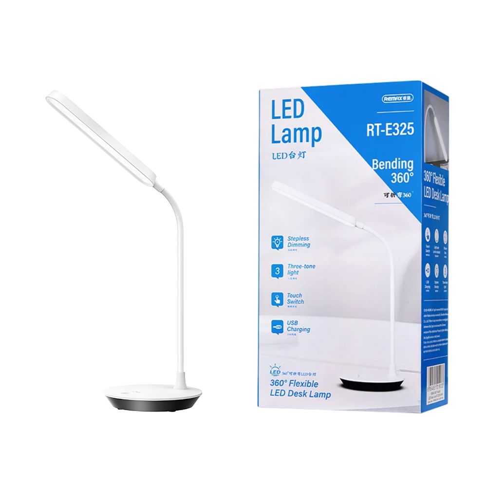 Remax RT-E325 360° Flexible Eye-Caring LED Desk Lamp – view 4