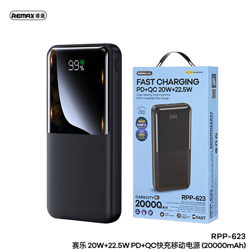 Remax Rpp-623 Power Bank 20000mah 20w+22.5w Pd+qc Black – view 4
