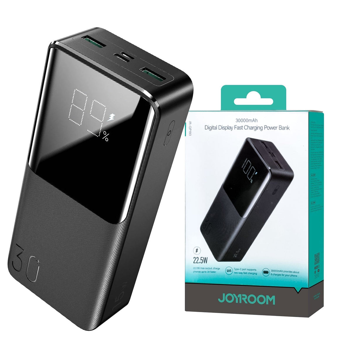 Joyroom Jr-qp193 22.5w Power Bank 30000mah – view 4