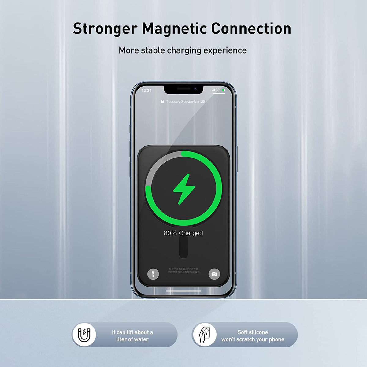 Joyroom Jr-w020 20w Wireless Power Bank 10000mah Black – view 4