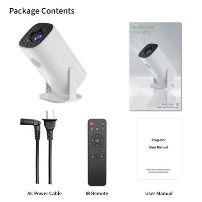 P30 1080p Mini 4K Android Portable Projector – view 4